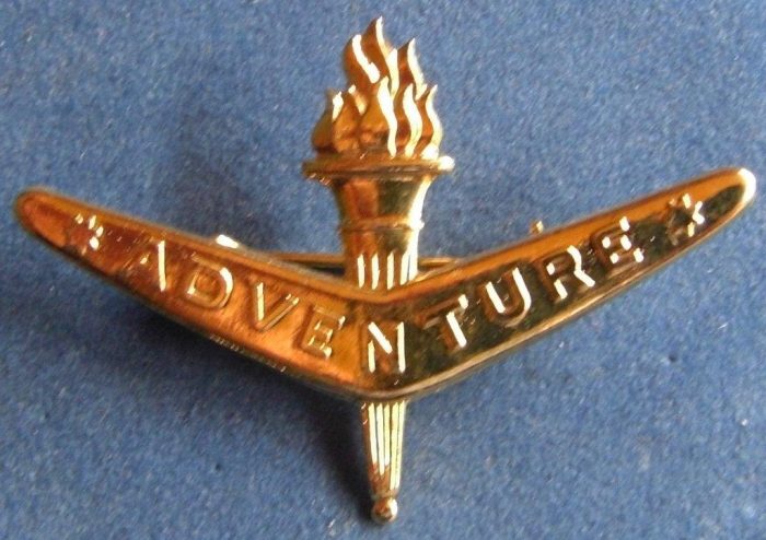 Australian Army Cadets - Adventure Qualification Badge (Early version - Single Pin)