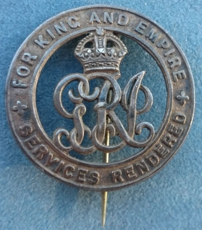 Silver War Badge - A89159