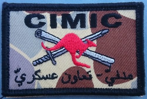 CIMIC : Civil-Military Cooperation - Deployment Patch (Iraq) - DPDU (Arabic)