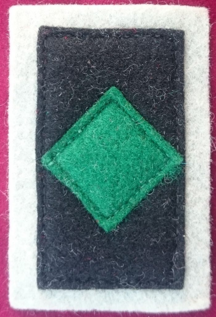 Colour Patch - 10th Garrison Battalion (Coast Defence) - 1942 to 1946