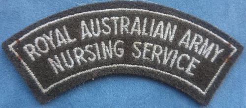 Battledress Flash - ROYAL AUSTRALIAN ARMY NURSING SERVICE