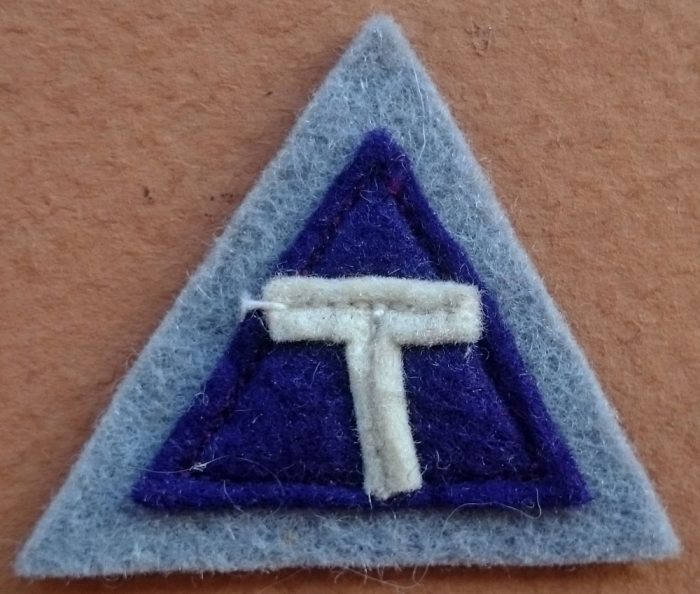 Colour Patch - Sea Transport Staff (Mini)