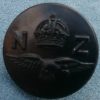 Button - Royal New Zealand Air Force (Large) - Bakelite (World War 2)