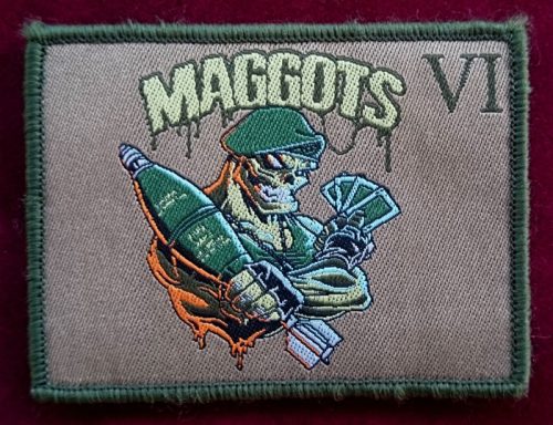 6th Battalion (The Royal Australian Regiment) (6RAR) Mortars - Afghanistan Deployment Patch