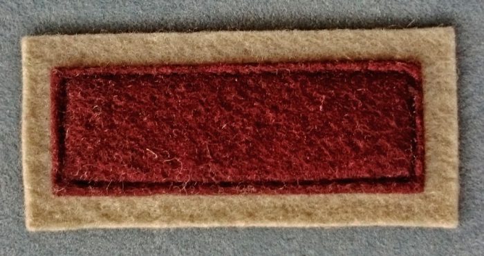 Colour Patch - Australian Army Medical Corps 1945 to 1948 and Royal Australian Army Medical Corps 1948 to 1949