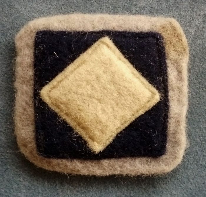 Colour Patch - Australian Defence Canteens Service - 1942 to 1943 (With Grey)