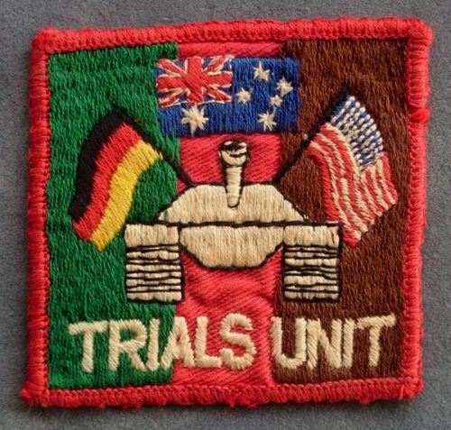 Medium Tank Trials Unit (MTTU) - Unofficial Patch - circa 1972
