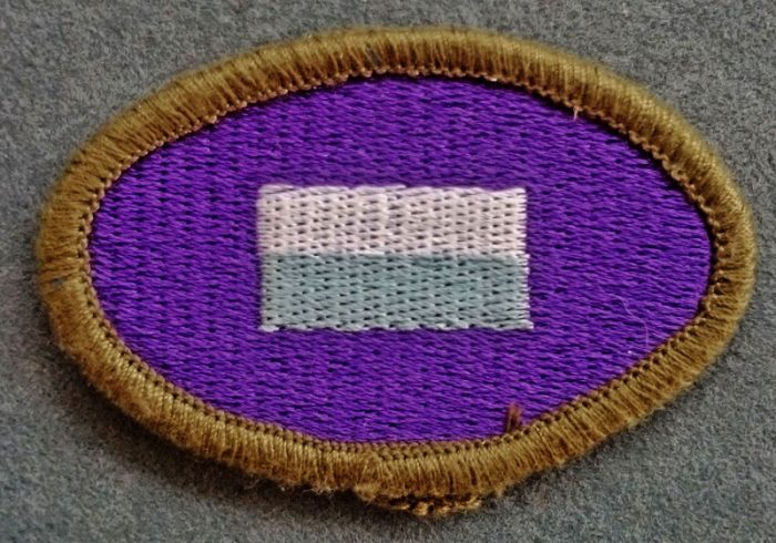 Colour Patch - 108th Signal Squadron (Khaki Edge)