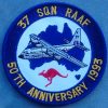 Squadron Patch - No. 37 Squadron, RAAF (50th Anniversary 1993)
