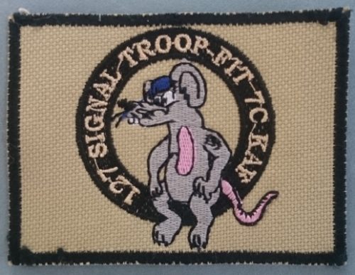 127 Signal Troop MEAO Iraq - FIT 7C Unofficial Deployment Patch