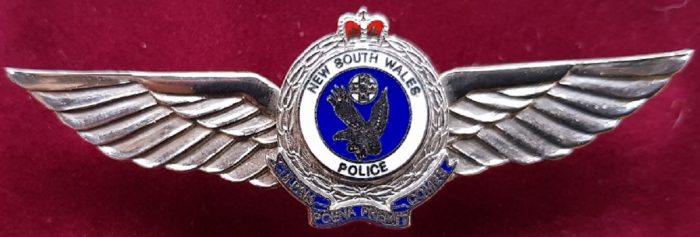 New South Wales Police  Air Branch -  Observer Wings