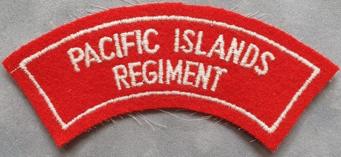 Battledress Flash - PACIFIC ISLANDS REGIMENT