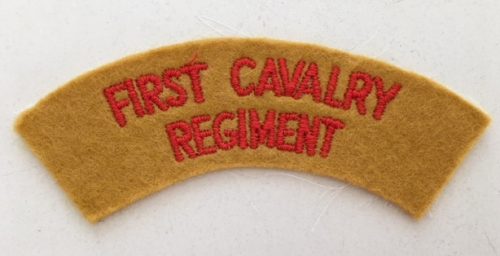 Battledress Flash - FIRST CAVALRY REGIMENT