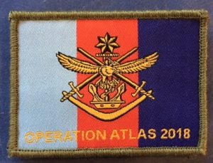 Barracks Patch - Operation Atlas - Gold Coast Commonwealth Games (2018) (Australian Army)