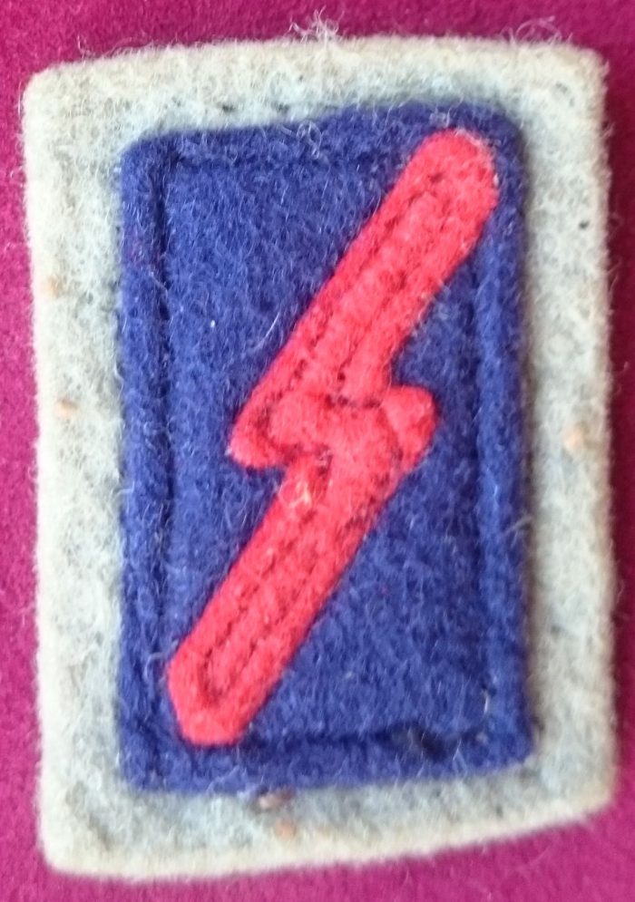 Colour Patch - Mobile Searchlight Batteries 1943 to 1945 (Mini)