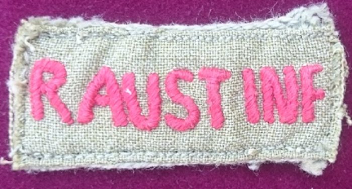 R AUST INF Unofficial Patch - circa 1960s
