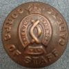 Button - Australian Army - Royal Military College, Duntroon (Corps of Staff Cadets) - 1940 (Medium)