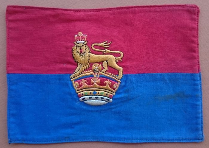 Vehicle Pennant - HQ Allied Land Forces South West Pacific Area (LHQ) 1942 - 1945 & Headquarters Australian Military Forces 1945