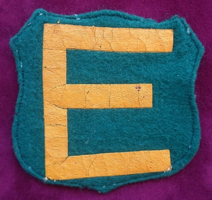 National Service Battalion - Sports Patch ('E' Company)