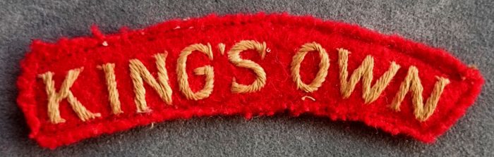 UK - King's Own Lancaster Regiment - Shoulder Flash