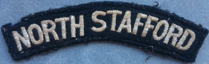 UK - North Stafford - Shoulder Flash