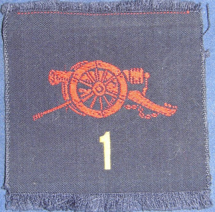 Formation Patch - 1st Army Group, Royal Australian Artillery (Left facing)