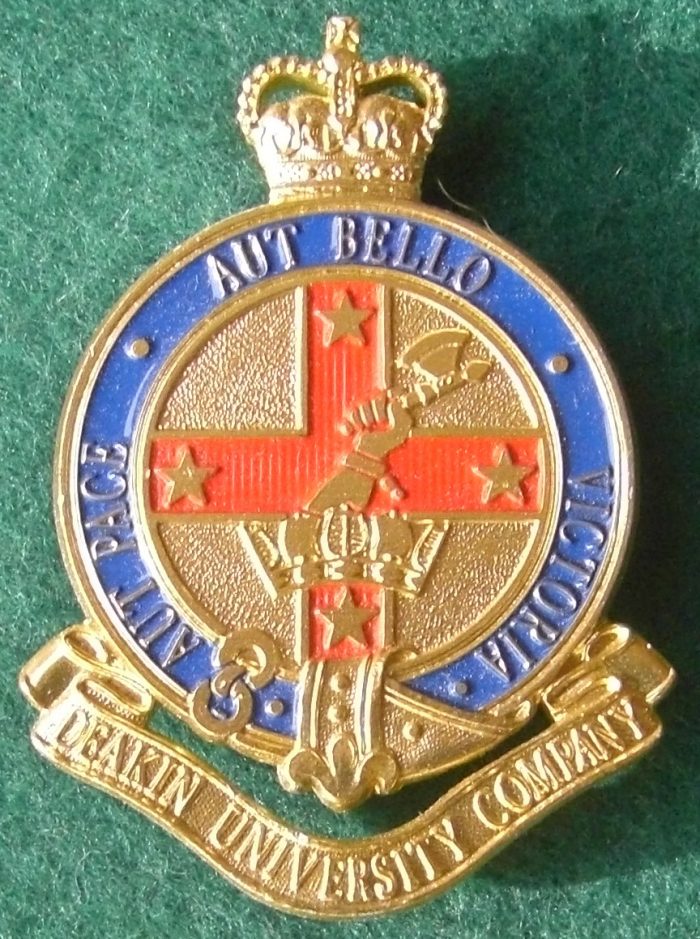 Deakin University Company - Hat Badge