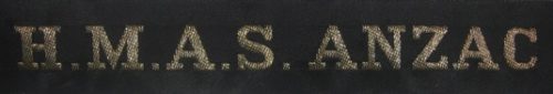 RAN Tally Band - HMAS ANZAC
