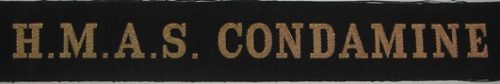 RAN Tally Band - HMAS Condamine
