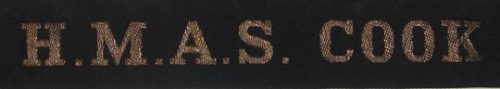 RAN Tally Band - HMAS Cook