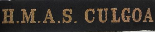 RAN Tally Band - HMAS Culgoa