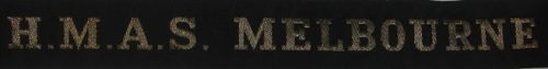RAN Tally Band - HMAS Melbourne