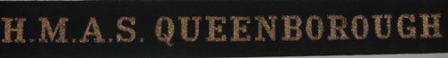 RAN Tally Band - HMAS Queenborough