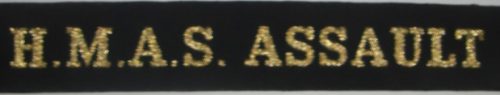 RAN Tally Band - HMAS Assault