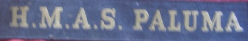 RAN Tally Band - HMAS Paluma