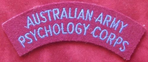 Battledress Flash - AUSTRALIAN ARMY PSYCHOLOGY CORPS