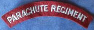 UK - Parachute Regiment - Shoulder Flash - 1980s