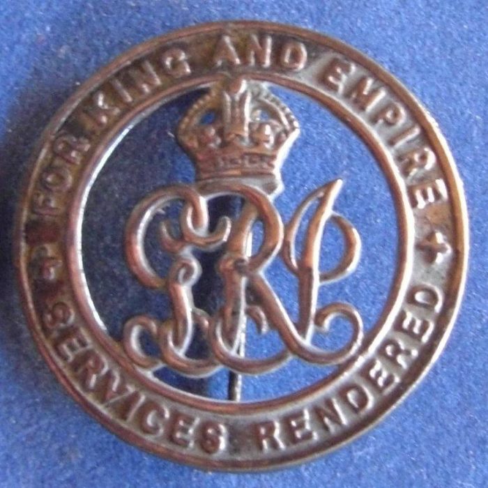 Silver War Badge - Replacement