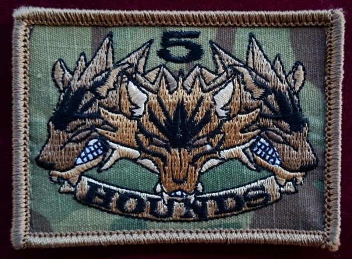 5th Battalion (The Royal Australian Regiment) (5RAR) - 5 Platoon, 'B' Company - Afghanistan Deployment Patch (Multicam) - Image 2