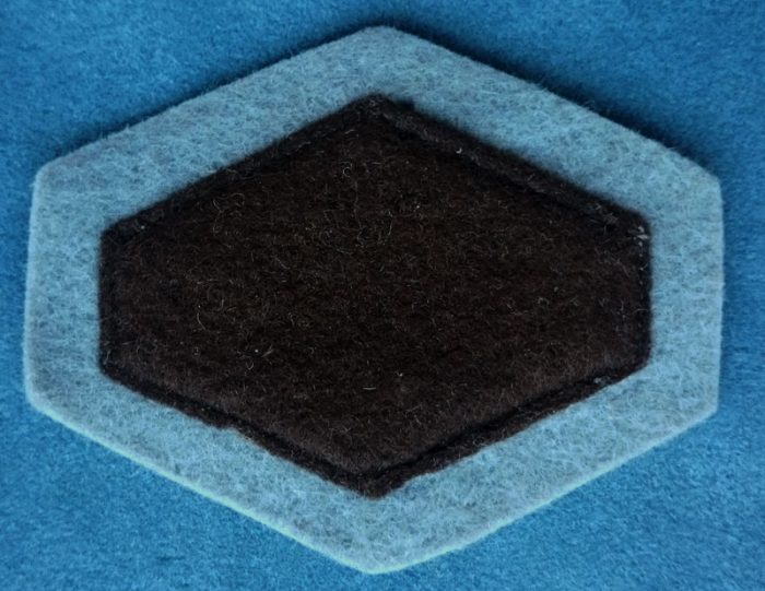 Colour Patch - 3rd Armoured Division  - Australian Army Medical Corps (AAMC) - 1941 to 1943 - Image 2