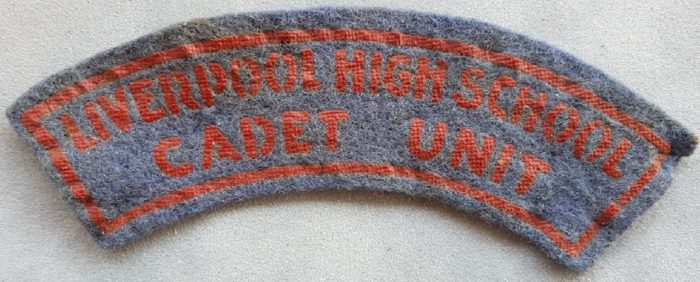 Liverpool High School Cadet Unit -  Shoulder Flash - Image 2