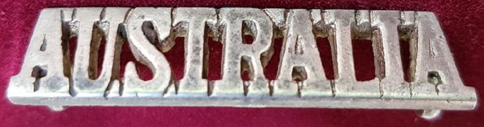AUSTRALIA Title - White Metal - Australian Army Nursing Service - World War 1 - Image 2