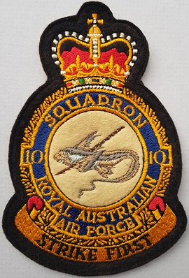 Squadron Patch No. 10 Squadron, RAAF to Australian