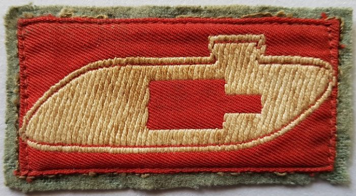 Colour Patch - 1st Army Tank Battalion - 1942 to 1943 (Opposing) - Image 2