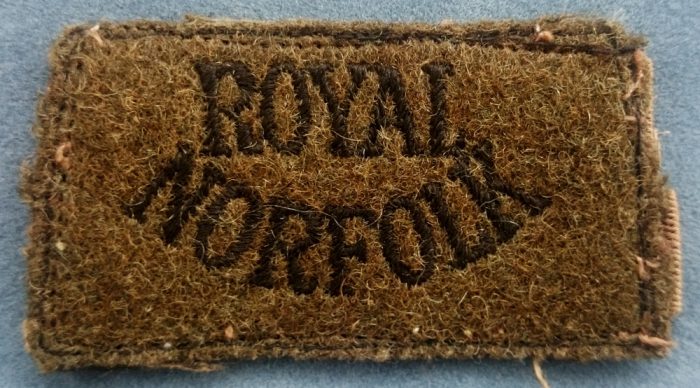 UK - Royal Norfolk - Khaki Shoulder Title - Image 2