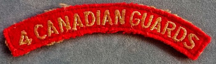 4 Canadian Guards Shoulder Flash - Image 2