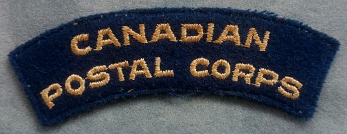 Canadian Postal Corps Shoulder Flash - Image 2