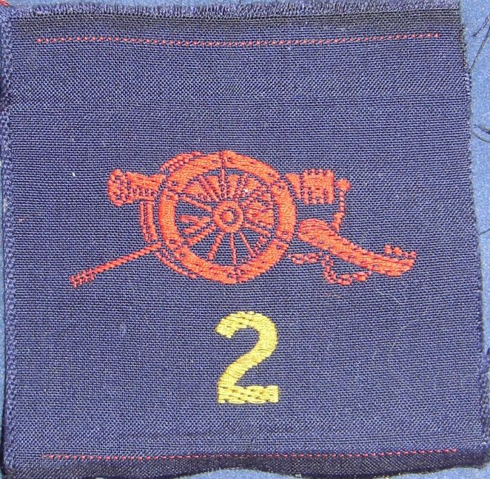 Formation Patch - 2nd Army Group, Royal Australian Artillery (Left facing) - Image 2