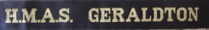 RAN Tally Band - HMAS Geraldton - Image 2