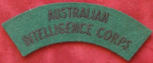 Battledress Flash - AUSTRALIAN INTELLIGENCE CORPS - Image 2